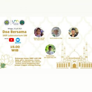 Read more about the article DOA BERSAMA KELUARGA BESAR SMP LABORATORIUM UM